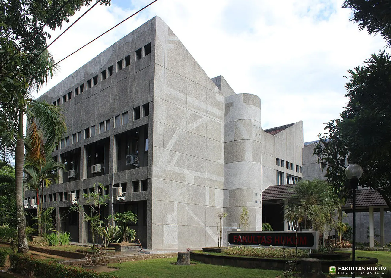 Halaman Fakultas Hukum Universitas Andalas