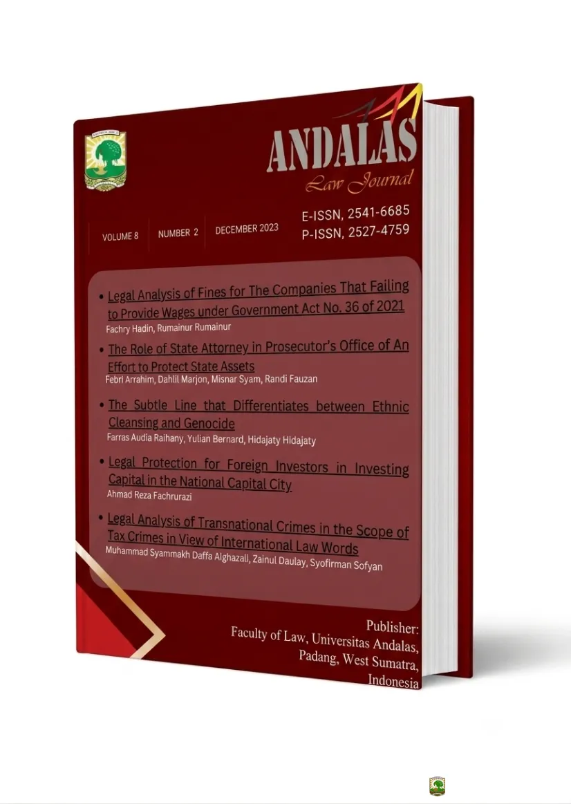 Andalas Law Journal