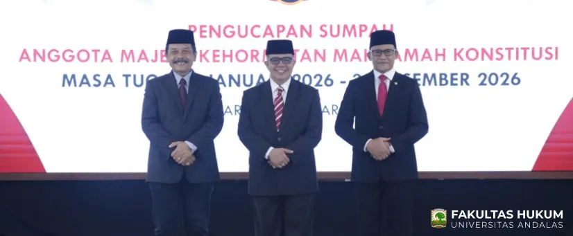 Pengucapan Sumpah Majelis Kehormatan MK 2026