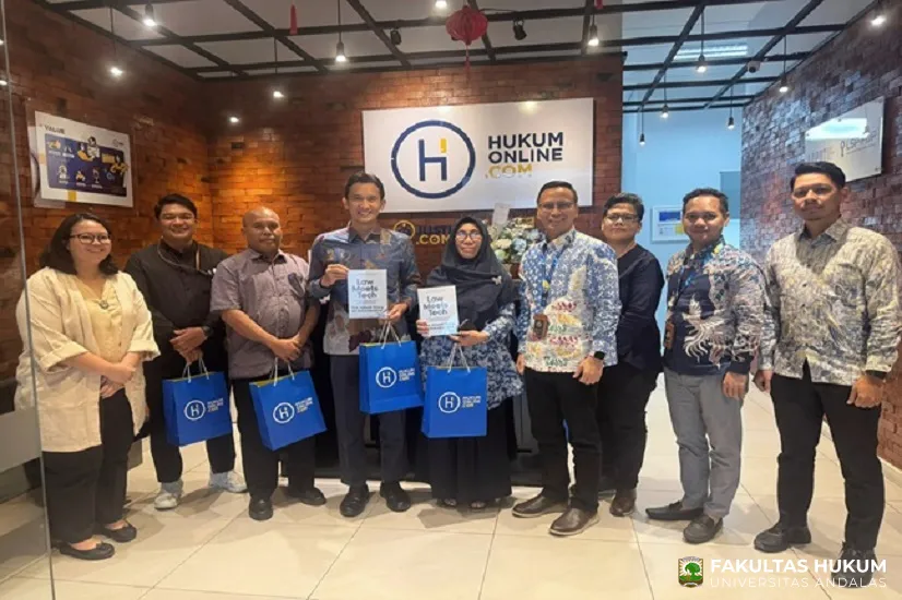Fakultas Hukum Universitas Andalas Perkuat Kolaborasi Strategis dengan Hukumonline: Fokus Digitalisasi dan Hukum Adat
