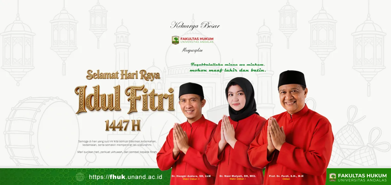 Selamat Hari Raya Idul Fitri 1447 H