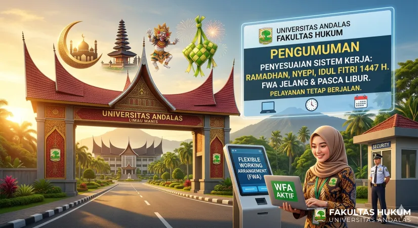 Pengumuman Tentang Penyesuaian Jam Layanan Selama Bulan Suci Ramadhan 1447 H dan Jadwal...