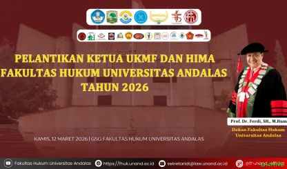 Kegiatan Pelantikan Ketua Unit Kegiatan Mahasiswa Fakultas...