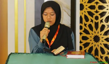 Peserta Musabaqah Tilawatil Qur'an (MTQ) Fakultas Hukum...