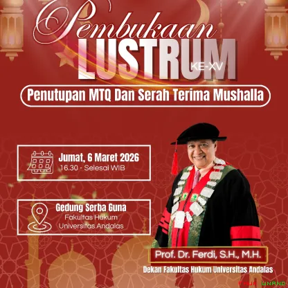 Pembukaan Lustrum ke-XV sekaligus Penutupan MTQ dan Serah...