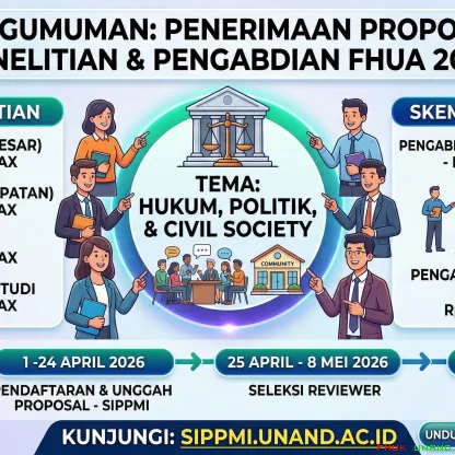  Panggilan untuk Dosen FHUA!   Unduh Panduan dan ajukan...