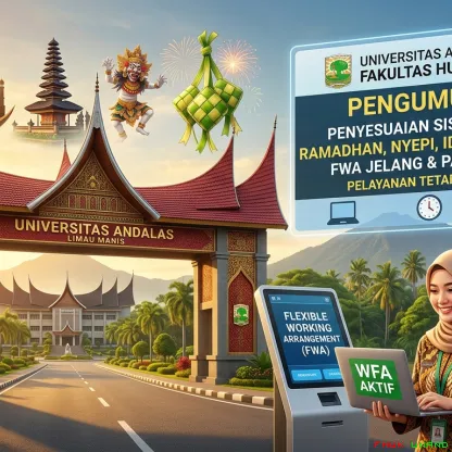 PENYESUAIAN SISTEM KERJA DI LINGKUNGAN FAKULTAS HUKUM...