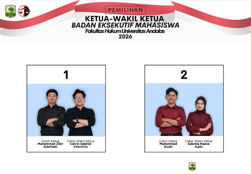 Pemilu Mahasiswa 2026 DLM dan Ketua dan Wakil Ketua BEM
