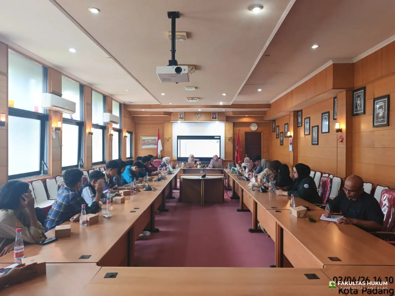 Foto 1 Audiensi Kegiatan UKMF/HIMA TP 2026