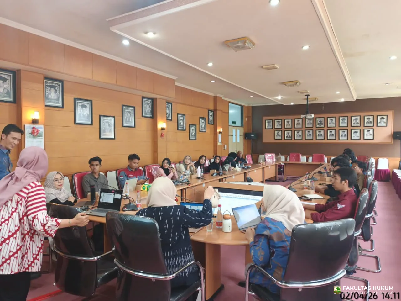 Foto 2 Audiensi Kegiatan UKMF/HIMA TP 2026