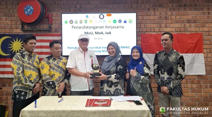 Fakultas Hukum Unand Jalin Kerja Sama Internasional dan Studi Banding di Malaysia