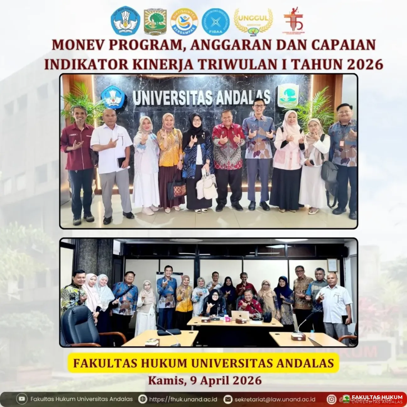 Monev Triwulan I Tahun 2026