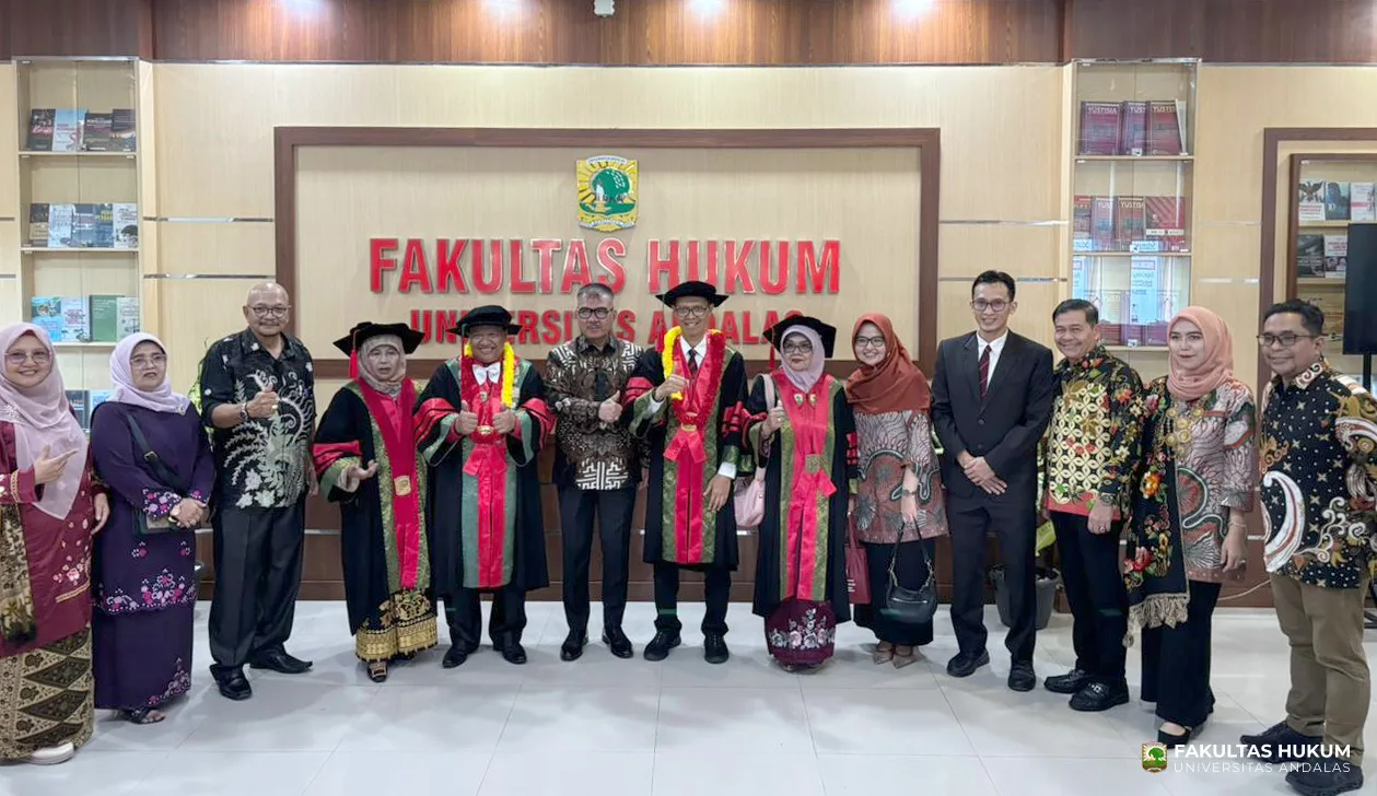 Foto 1 Pengukuhan Guru Besar Universitas Andalas