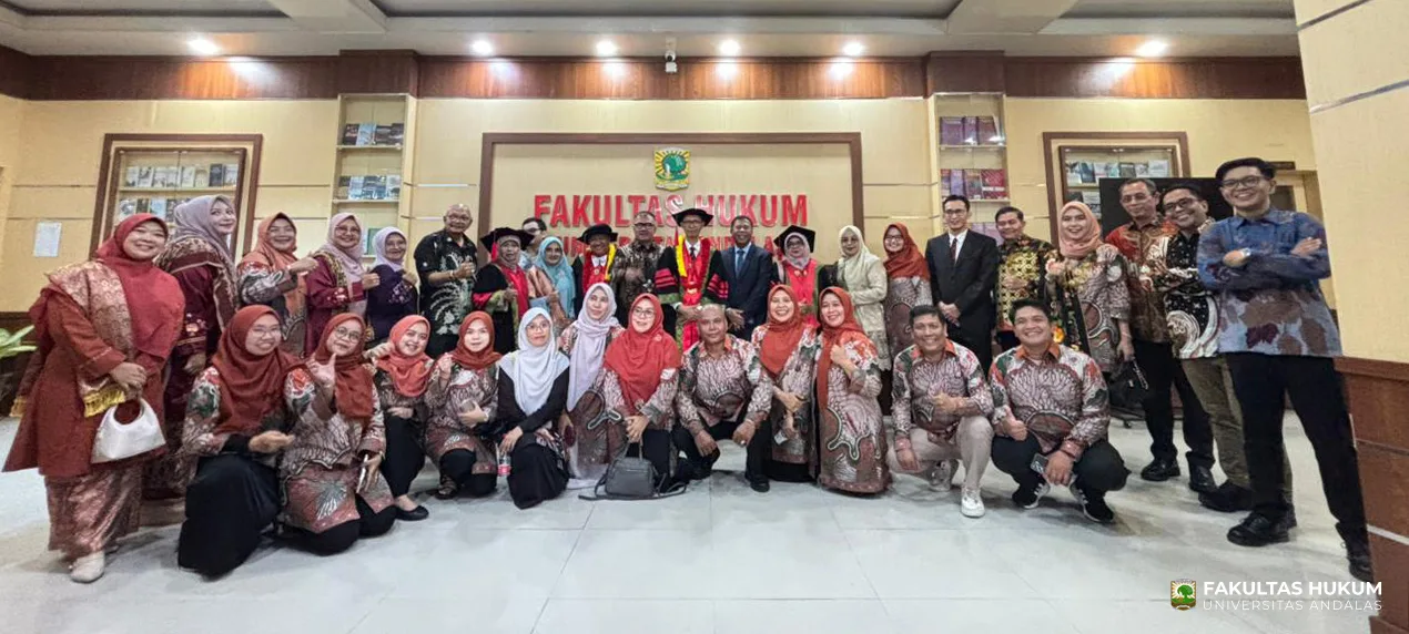 Foto 3 Pengukuhan Guru Besar Universitas Andalas