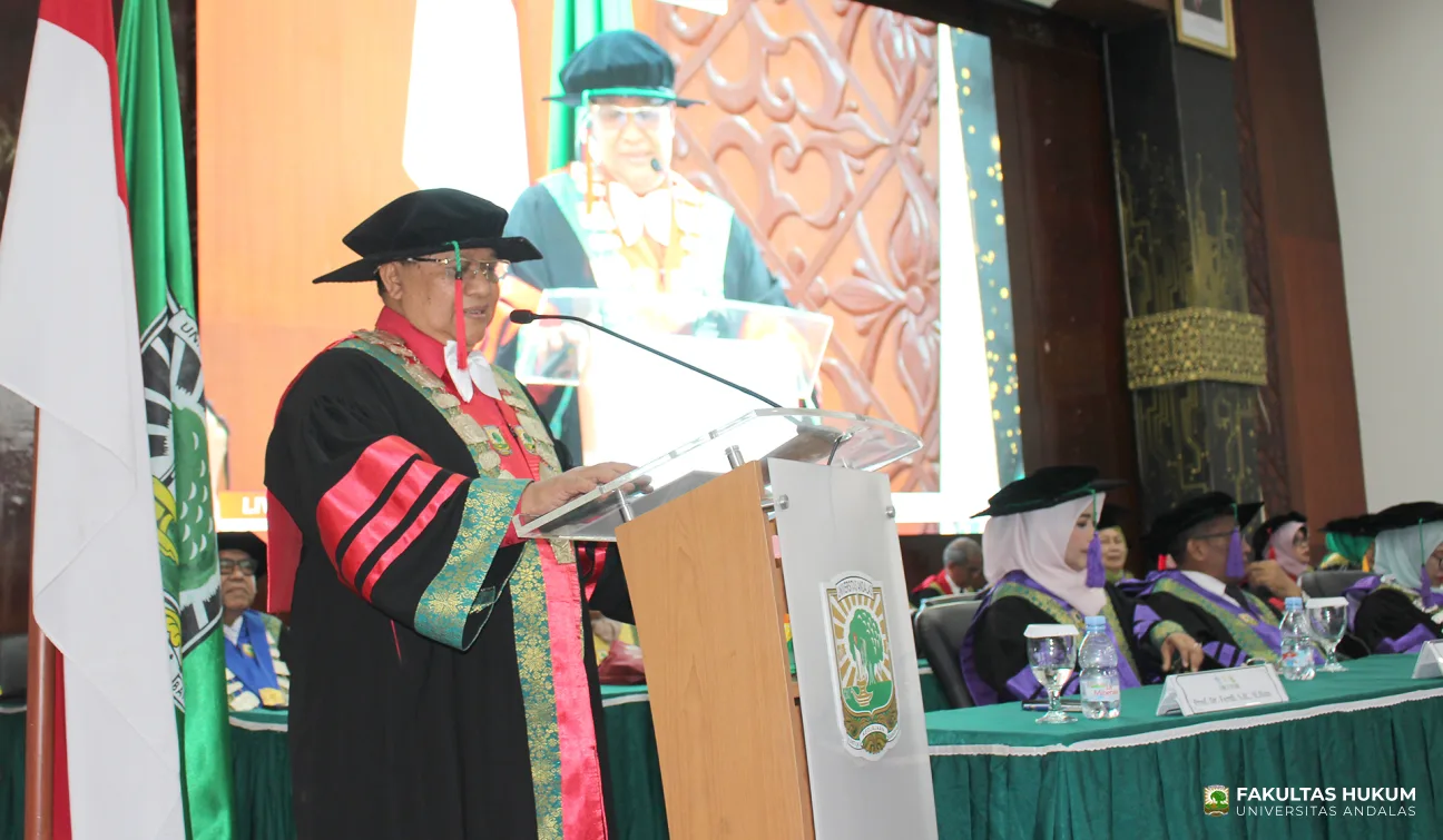 Foto 4 Orasi Ilmiah Prof. Dr. Ferdi, S.H., M.H.