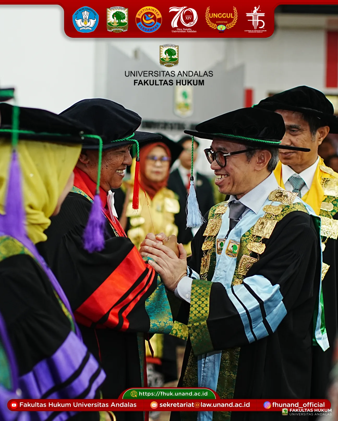 Foto 2 Pengukuhan 2 Guru Besar dari Fakultas Hukum