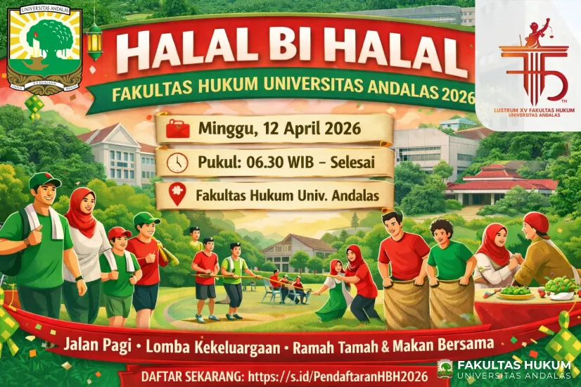 Halal bi Halal Fakultas Hukum Universitas Andalas 2026