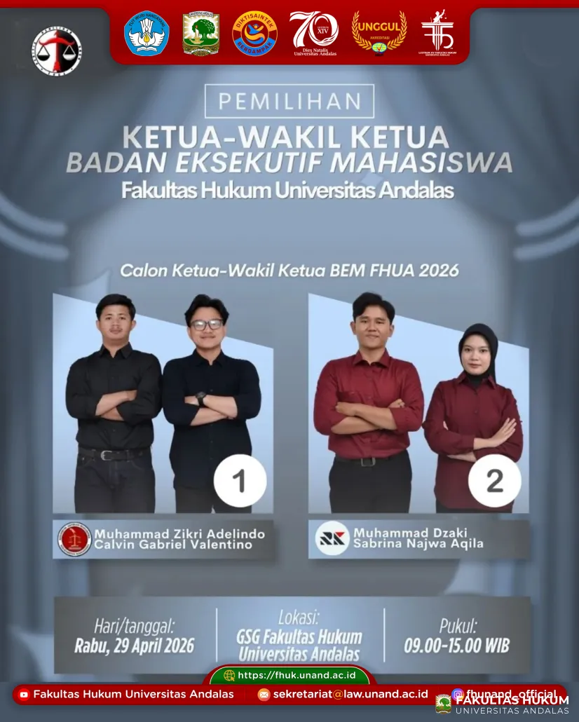 Pemilihan Ketua dan Wakil Ketua BEM serta DLM Fakultas...