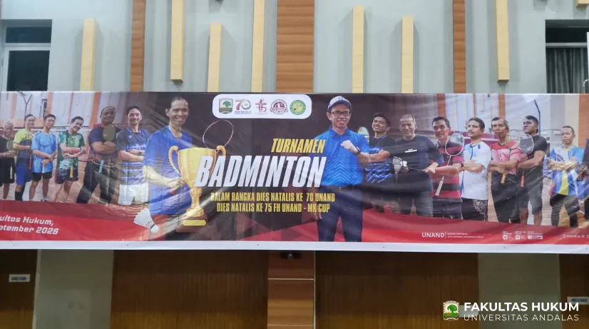 Turnamen Badminton Dies Natalis ke-70 Unand dan ke-75 FH Unand - MK Cup