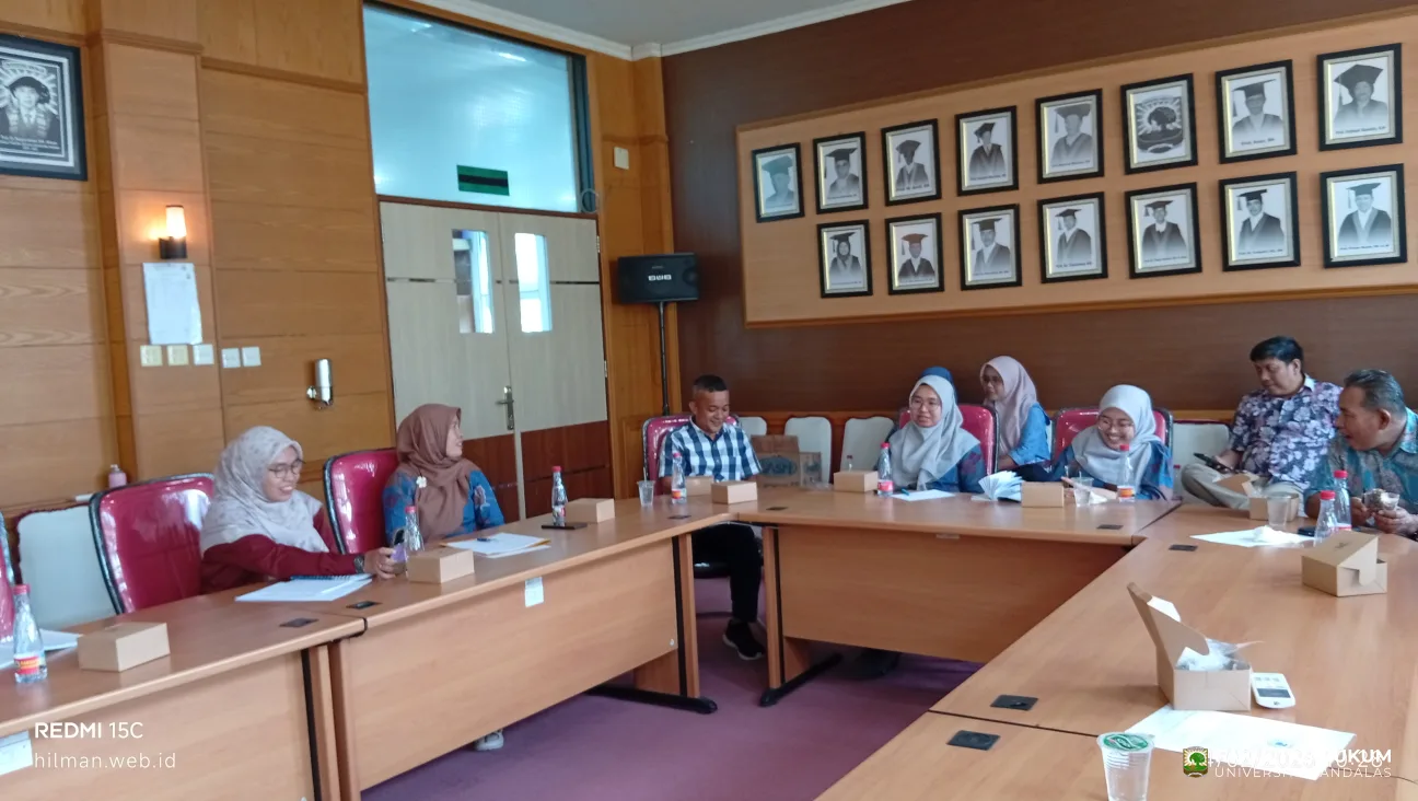 Foto 1 Rapat Persiapan UTS