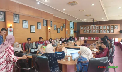 Foto 2 Suasana Audiensi Kegiatan Kemahasiswaan Kepengurusan...