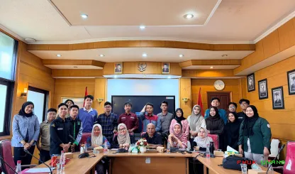 Foto 5 Suasana Audiensi Kegiatan Kemahasiswaan Kepengurusan...