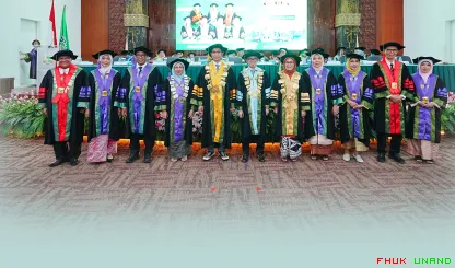 Ketujuh profesor yang dikukuhkan berasal dari Fakultas...