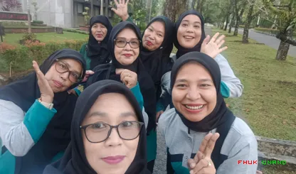 Foto 3 Foto bersama sebelum Jalan santai dan sarapan pagi...