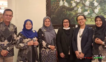 Foto 2 Pada hari pertama, Senin (20/4), delegasi Fakultas...