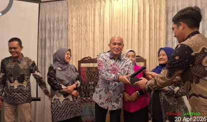 Foto 3 Pada hari pertama, Senin (20/4), delegasi Fakultas...