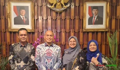 Foto 4 Pada hari pertama, Senin (20/4), delegasi Fakultas...