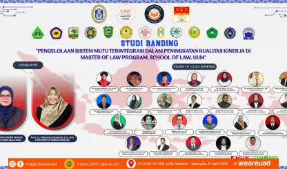 Foto 6 Kunjungan dan studi banding ke Universiti Utara...