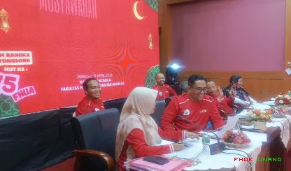 Foto 2 Suasana Musyawarah Besar & Halal Bi Halal IKA FHUA...