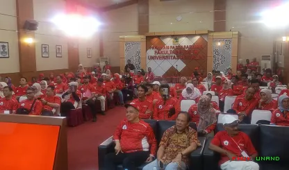 Foto 3 Suasana Musyawarah Besar & Halal Bi Halal IKA FHUA...
