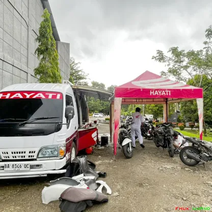 Pengumuman voucher servis gratis Honda di Fakultas Hukum...