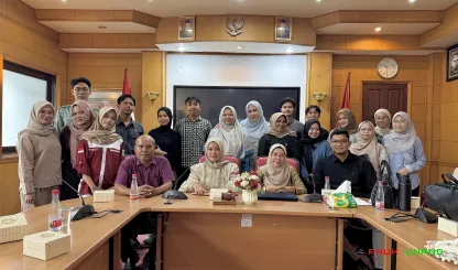 Foto 1 Persiapan Seminar Nasional Lustrum 2026. Rapat di...