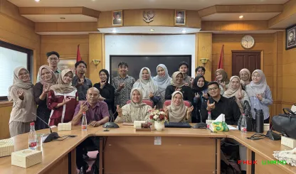 Foto 2 Persiapan Seminar Nasional Lustrum 2026. Rapat di...