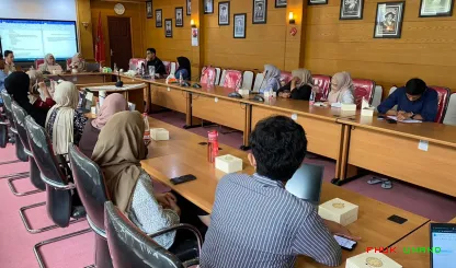 Foto 8 Persiapan Seminar Nasional Lustrum 2026. Rapat di...