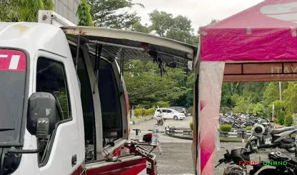 Foto 3 Servis Gratis Honda di Parkiran GSG Fakultas Hukum...