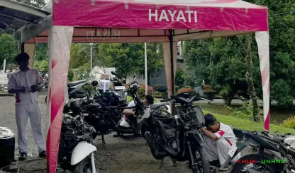 Foto 7 Servis Gratis Honda di Parkiran GSG Fakultas Hukum...