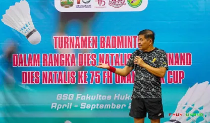 Foto 1 Turnamen Badminton Dies Natalis ke-70 Unand dan...