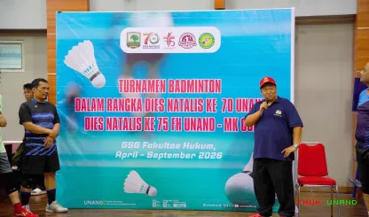 Foto 4 Turnamen Badminton Dies Natalis ke-70 Unand dan...