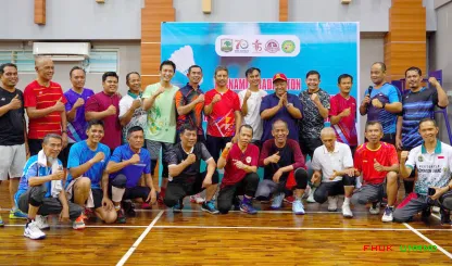 Foto 8 Turnamen Badminton Dies Natalis ke-70 Unand dan...