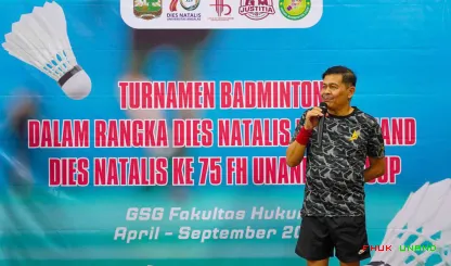 Foto 10 Turnamen Badminton Dies Natalis ke-70 Unand dan...