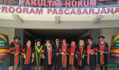 Foto 5 Ujian Terbuka (Promosi Doktor) Fakultas Hukum...