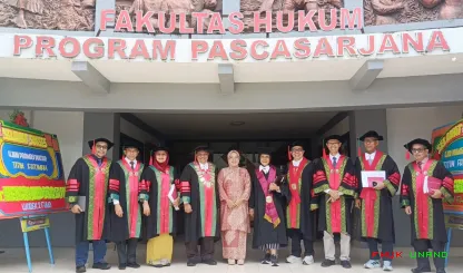 Foto 3 Kumpulan foto kegiatan ujian terbuka doktor Wiwit...