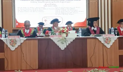 Foto 5 Kumpulan foto kegiatan ujian terbuka doktor Wiwit...