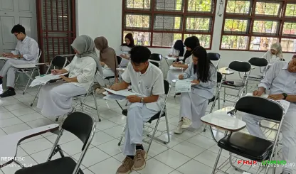 Foto 2 UTS Semester genap tahun ajaran 2025/2026 di gedung F