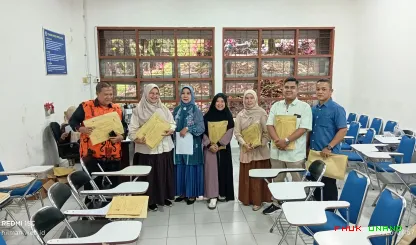 Foto 1 Ujian UTS semester genap tahun ajaran 2025/2026 di...