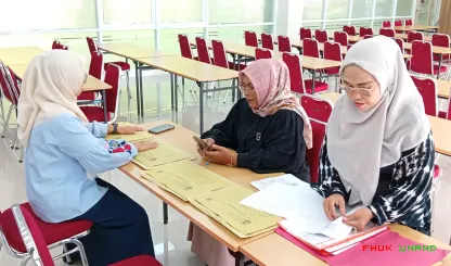 Foto 1 UTS semester genap tahun ajaran 2025/2026 di gedung...